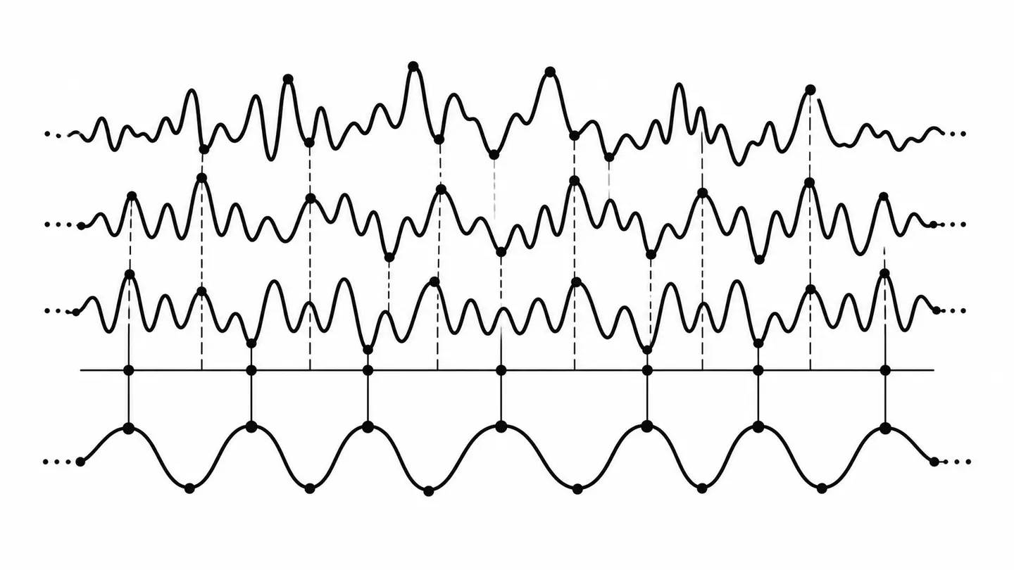 Waveform and phoneme alignment during model tuning.